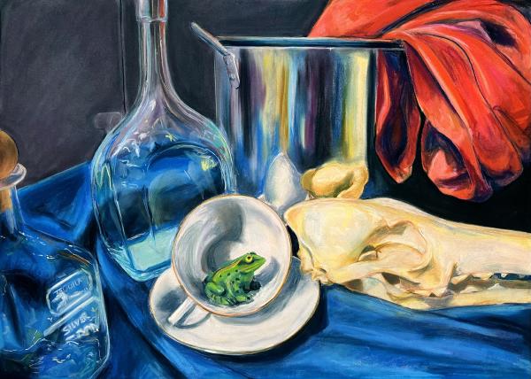Still Life 2025 Soft Chalk Pastels 29×41″