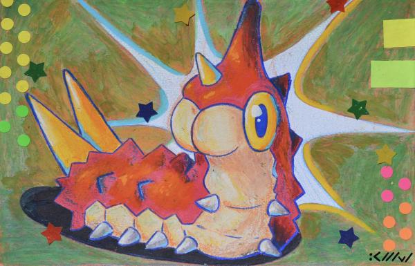 Wurmple 2022 Mixed Media