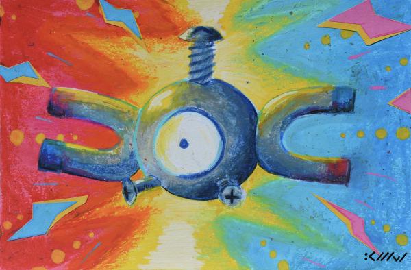 Magnemite 2022 Mixed Media
