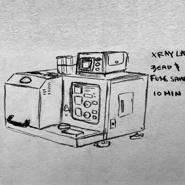 Timed warm-up sketch