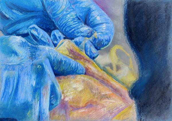 Trimming the Fat 2023 Chalk Pastel